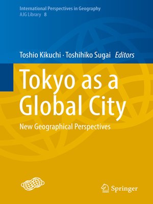 cover image of Tokyo as a Global City